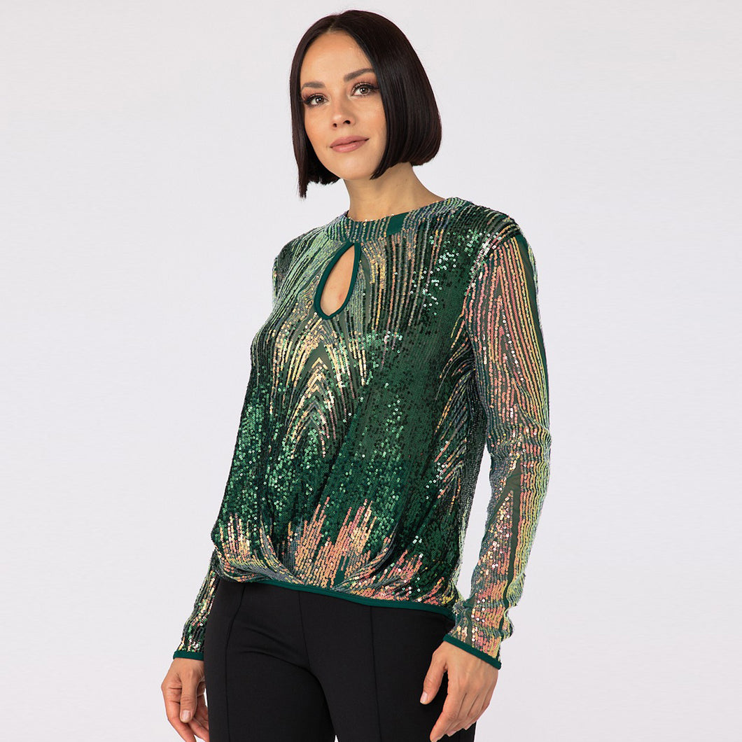 Blusa de lentejuelas